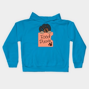 Food Please Kids Hoodie